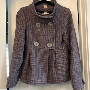Anthropologie wool jacket size M